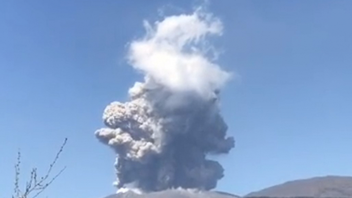 Smoke and Ash Rise From Iconic Japanese Volcano as Eruptions Continue