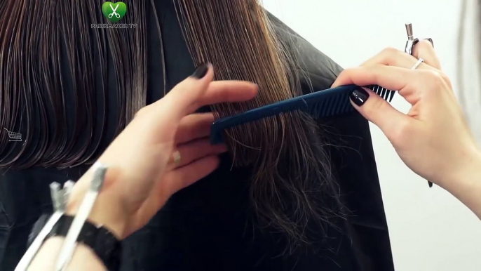Long Layer Haircut on Curly Wavy Hair parikmaxer tv USA