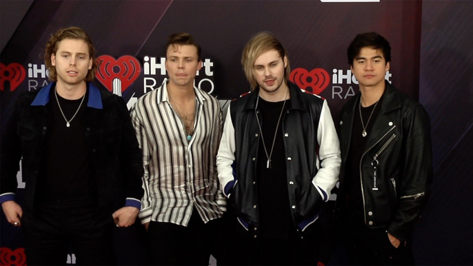 5 Seconds of Summer 2018 iHeartRadio Music Awards Red Carpet