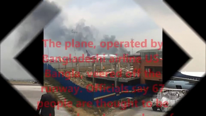 Passenger Plane Crash Nepal International Airport today