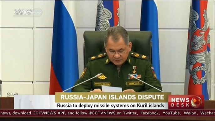 Russia to deploy missile systems on disputed Kuril Islands