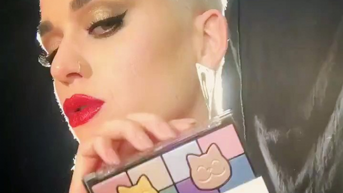 OF THE ❗️Katy Kat Palette now available online at katyperryxcovergirl.com. Are you a Hot Kat  or a Cool Kat ?