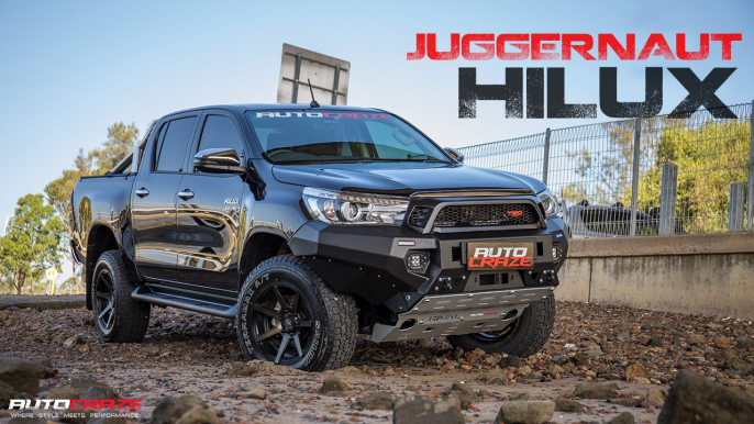 JUGGERNAUT HILUX // Toyota Hilux Build by AutoCraze