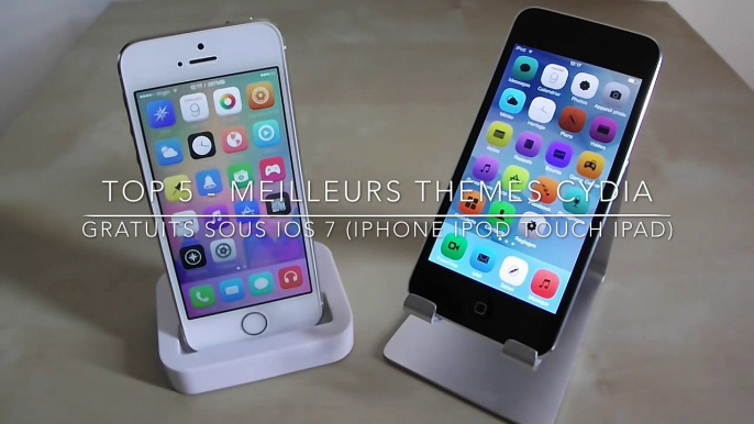 TOP 5 Meilleurs Thèmes Cydia Gratuits iOS 7 (iPhone iPod Touch iPad) - Avril new