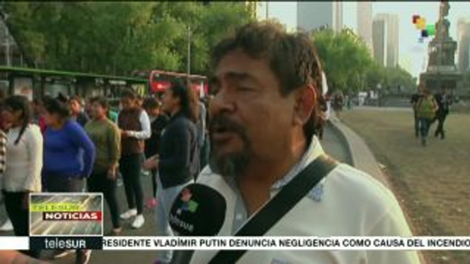 Mexicanos marchan a 42 meses del Caso Ayotzinapa