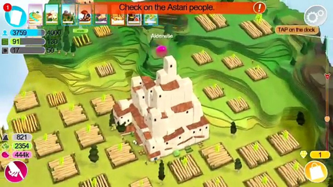 BURIED TREASURE TEMPLES - Godus - Episode 3