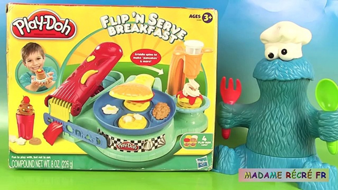 Pâte à modeler Play Doh Petit Déjeuner Flip N Serve Breakfast Gauffres Pancakes