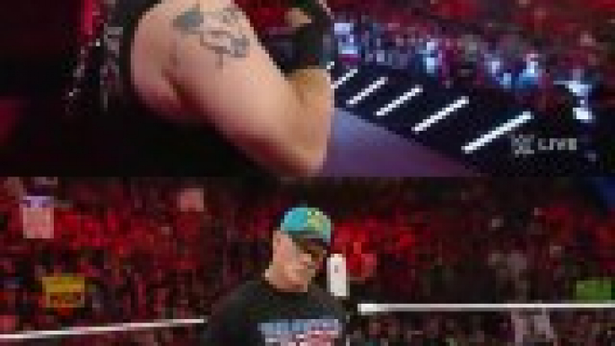 Kevin Owens interrupts John Cena- Raw, June 22, 2015