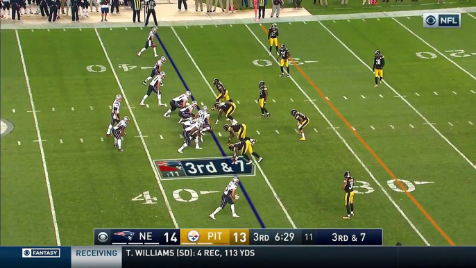 2016 - Tom Brady hits Rob Gronkowski in stride for 36-yard touchdown