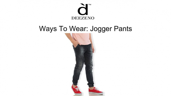 Ways to wear jogger pants