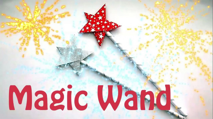 How to make a magic Wand (Origami magic Wand)? Christmas Crafts