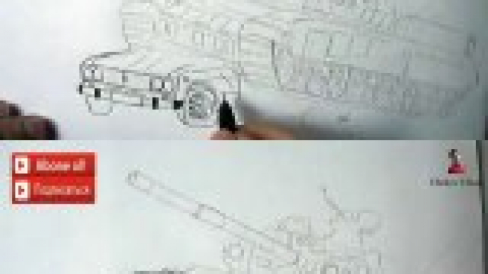 Tank nece cekilir(Ehedov Elnur)Как нарисовать Танк_How to Draw a Tank