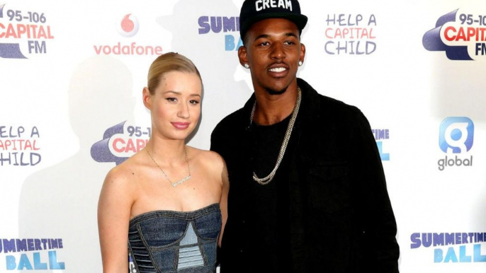 Iggy Azalea burnt ex-fiance Nick Young's clothes on camera