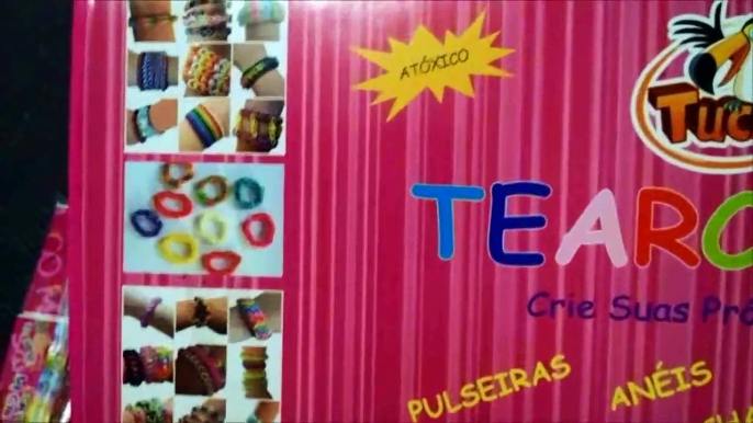 Maquina de fazer pulseiras Rainbow Loom - TV MONSTRINHA