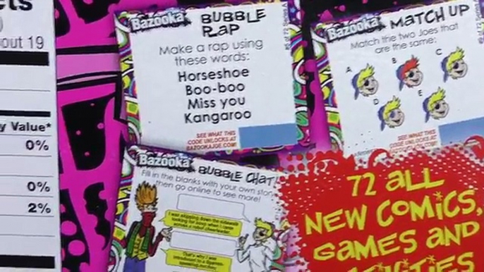 Tubble Tube Gum | Original Bazooka Bubble Gum | LIDL JETgum sugarfree