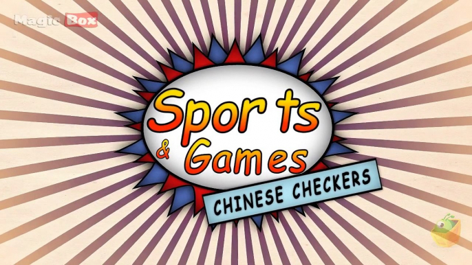 Chinese Checkers - Sports And Games - Pre School - Animation Videos For Kids