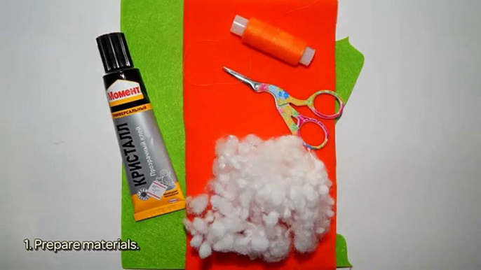 How To Make A Delicious Felt Carrot - DIY Crafts Tutorial - Guidecentral