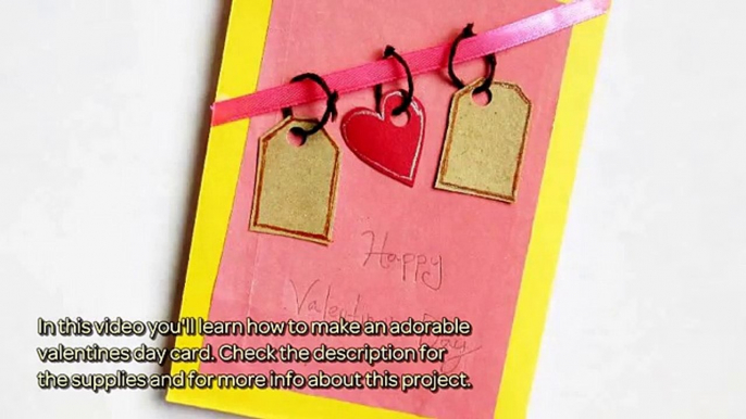 How To Make An Adorable Valentines Day Card - DIY Crafts Tutorial - Guidecentral