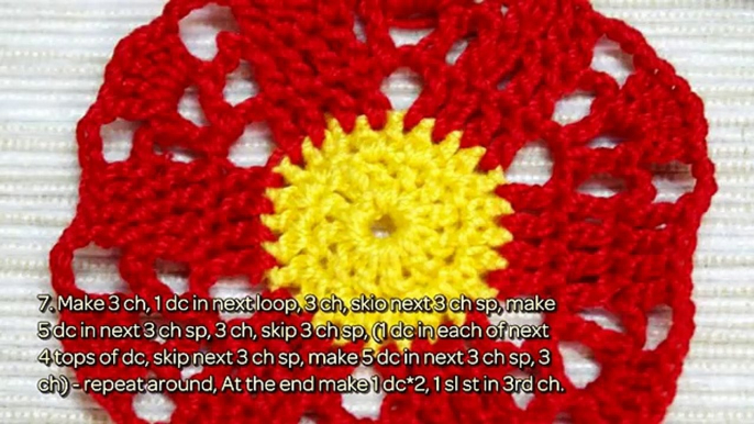 How To Make A Crocheted Poinsettia Flower Doily - DIY Crafts Tutorial - Guidecentral