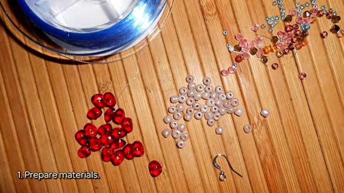 How To Make Winter Flower Crystal Earrings - DIY Crafts Tutorial - Guidecentral