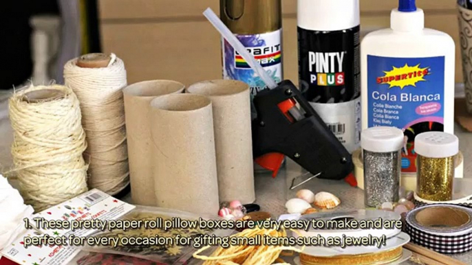How To Create Paper Roll Pillow Boxes - DIY Crafts Tutorial - Guidecentral