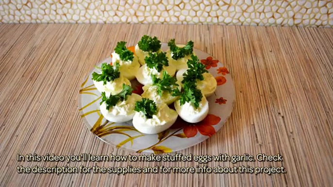 How To Make Stuffed Eggs With Garlic - DIY Food & Drinks Tutorial - Guidecentral