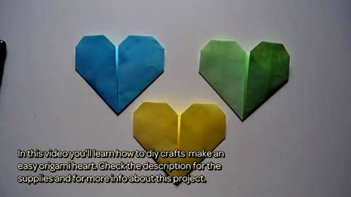 How To Diy Crafts  Make An Easy Origami Heart - DIY Crafts Tutorial - Guidecentral