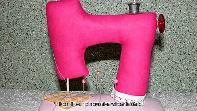 Sew a Pin Cushion Sewing machine - DIY Crafts - Guidecentral