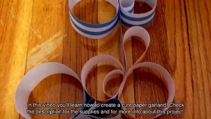 Create a Cute Paper Garland - DIY Crafts - Guidecentral