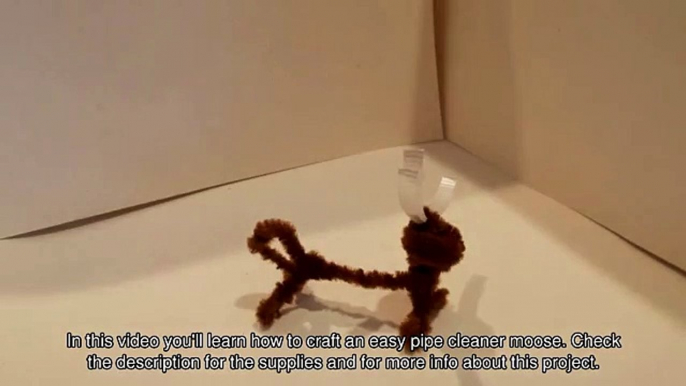 Craft an Easy Pipe Cleaner Moose - DIY Crafts - Guidecentral