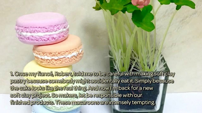 How To Make Pastel Colored Soft Clay Macaroons - DIY Crafts Tutorial - Guidecentral