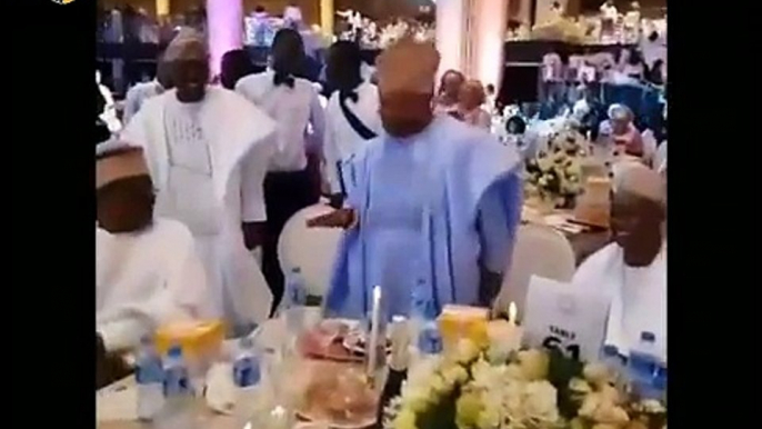 Davido and Wizkid performs as Bill Gate enjoys Dangote's Daughter's wedding.