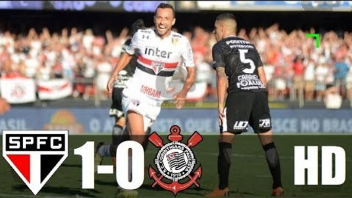 São Paulo 1 x 0 Corinthians (HD 720p) SPFC NA VANTAGEM - Melhores Momentos - Semifnal Paulistão 2018