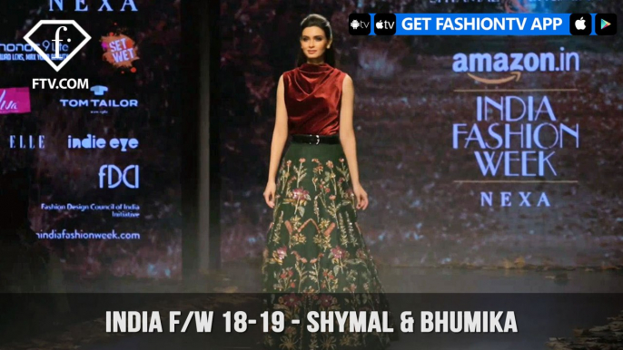 Shyamal & Bhumika Ode to the Parisian Skies India Fashion Week Fall/Winter 18-19 | FashionTV | FTV