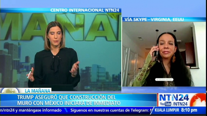 “Trump está dando un mensaje de que quien va a pagar el muro son los estadounidenses y no los mexicanos”: analista política Guadalupe Correa