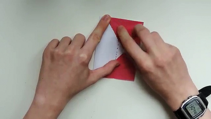 Origami Talking Lips. (Instructions) (Full HD)