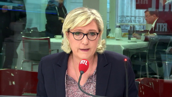 Marine Le Pen sur RTL : "Les zones de non-droit se multiplient"