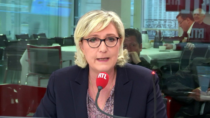 Marine Le Pen : "Edwy Plenel devrait être discrédité à interviewer le président de la République"