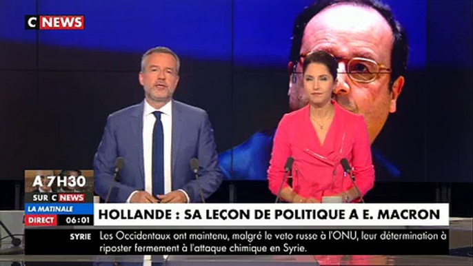 Jean-Luc Mélenchon flingue François Hollande après ses déclarations sur la politique d'Emmanuel Macron - Regardez