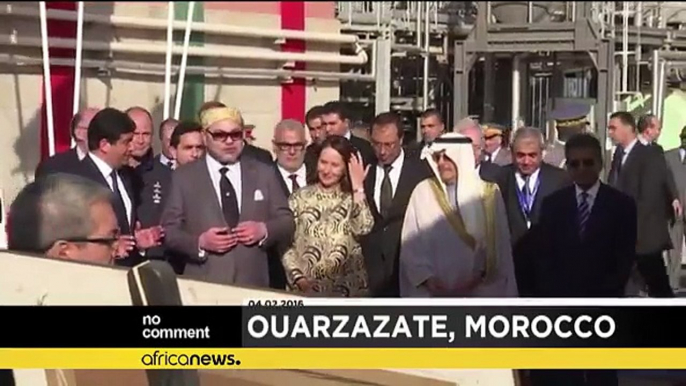 Morocco: King Mohammed commissions giant solar farm