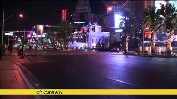 Las Vegas car plow kills one and leaves a dozen others injured