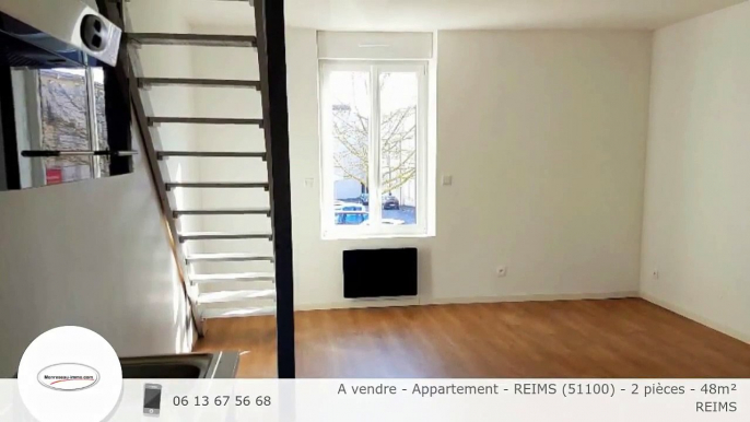 A vendre - Appartement - REIMS (51100) - 2 pièces - 48m²