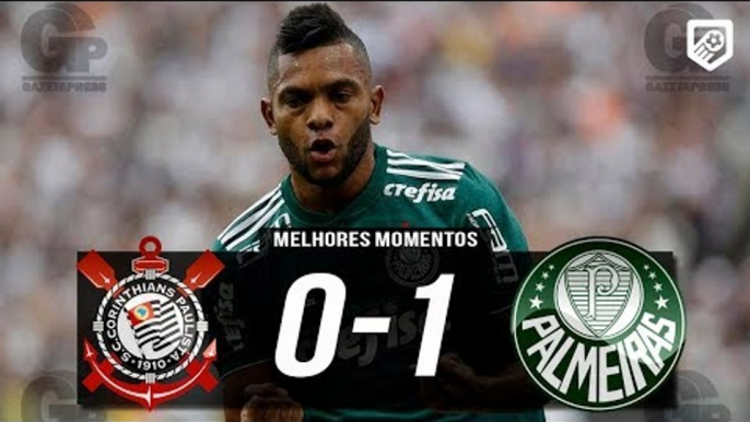 Corinthians 0 x 1 Palmeiras - CLÁSSICO PEGOU FOGO - Melhores Momentos (31/03/2018)