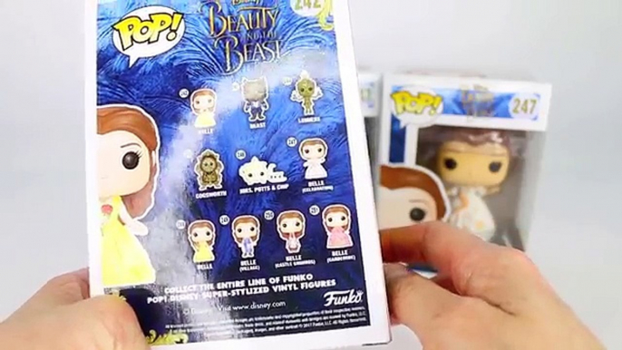 Disney FUNKO POP! Beauty & The Beast Live Action UNBOXING & REVIEW | Belle (Celebration) & Beast