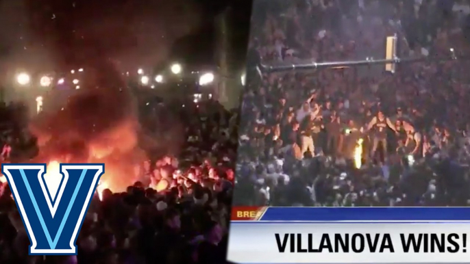 Villanova Fans Did the CRAZIEST Sh*t After Winning The National Championship!