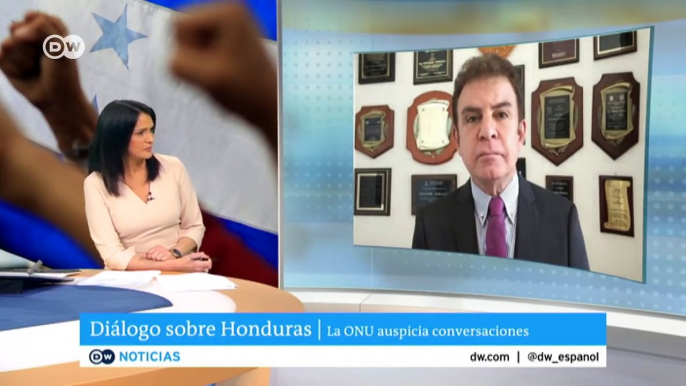 Lider opositor Nasrrala en DW noticias