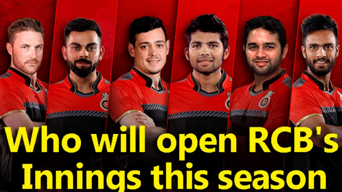 IPL 2018 : Who will open RCB's innings this season ? | Oneindia Kannada