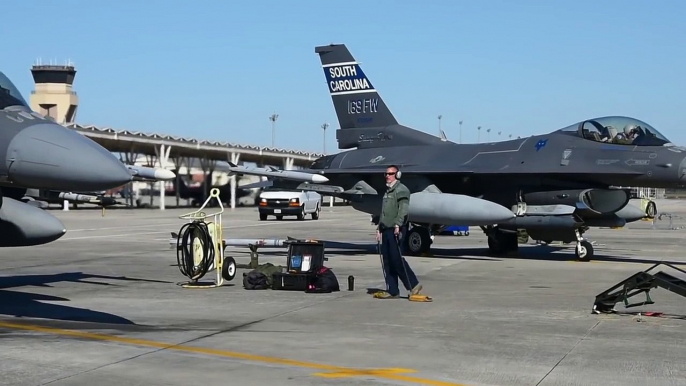 Mind Blowing F-16 Fighting Falcon Footage Seen At Tyndall Air Force Base