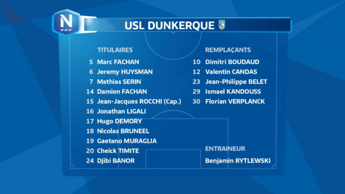 Informations  composition  usl  Dunkerque