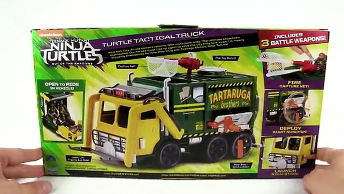 Toys for Kids! Ninja Turtles Unboxing the TMNT Turtle Tical Truck with Izzys Toy Time & Family!